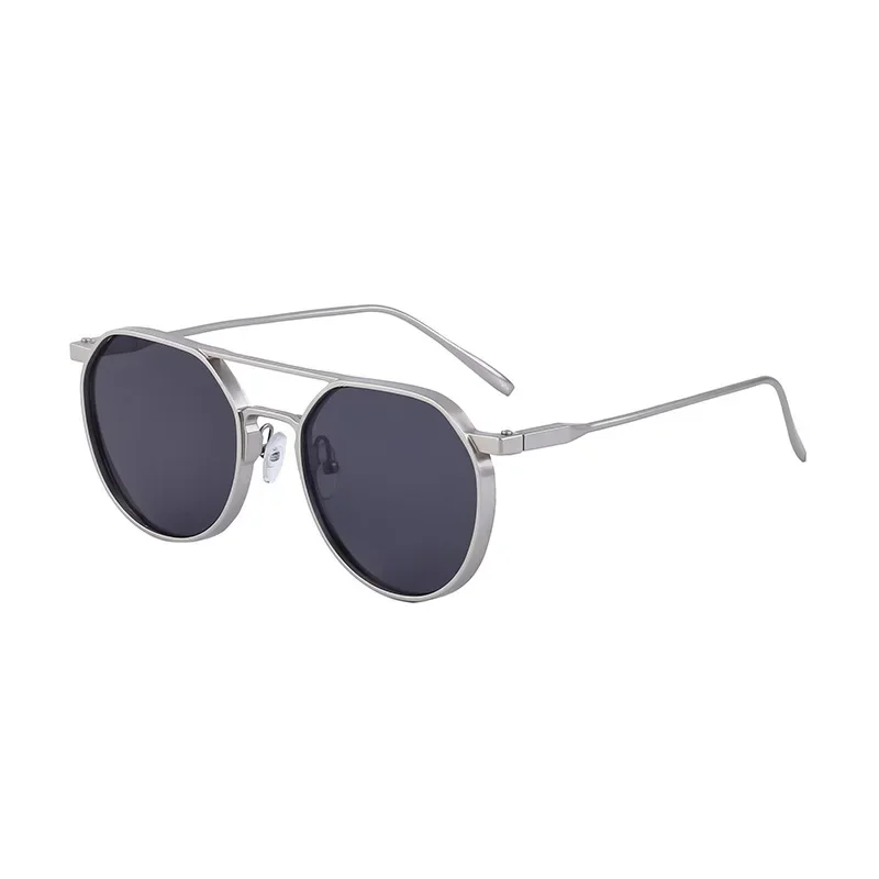 Zonnebril voor heren, gepolariseerd, spiegelend, klassiek, geschikt voor autorijden, vissen, sport, bril voor mannen,  tr90- delige zonnebril, gafas de sol: Zwart