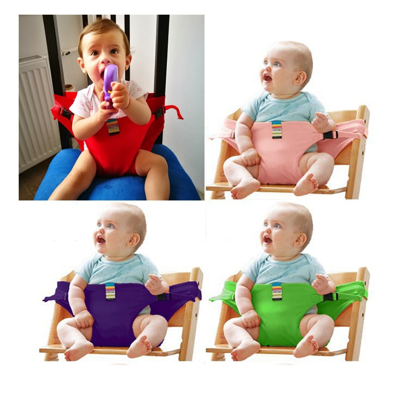 Baby matsal lunchstol / säkerhetsbälte / bärbar spädbarnsstol / matsal stolskydd / bebe seguridad