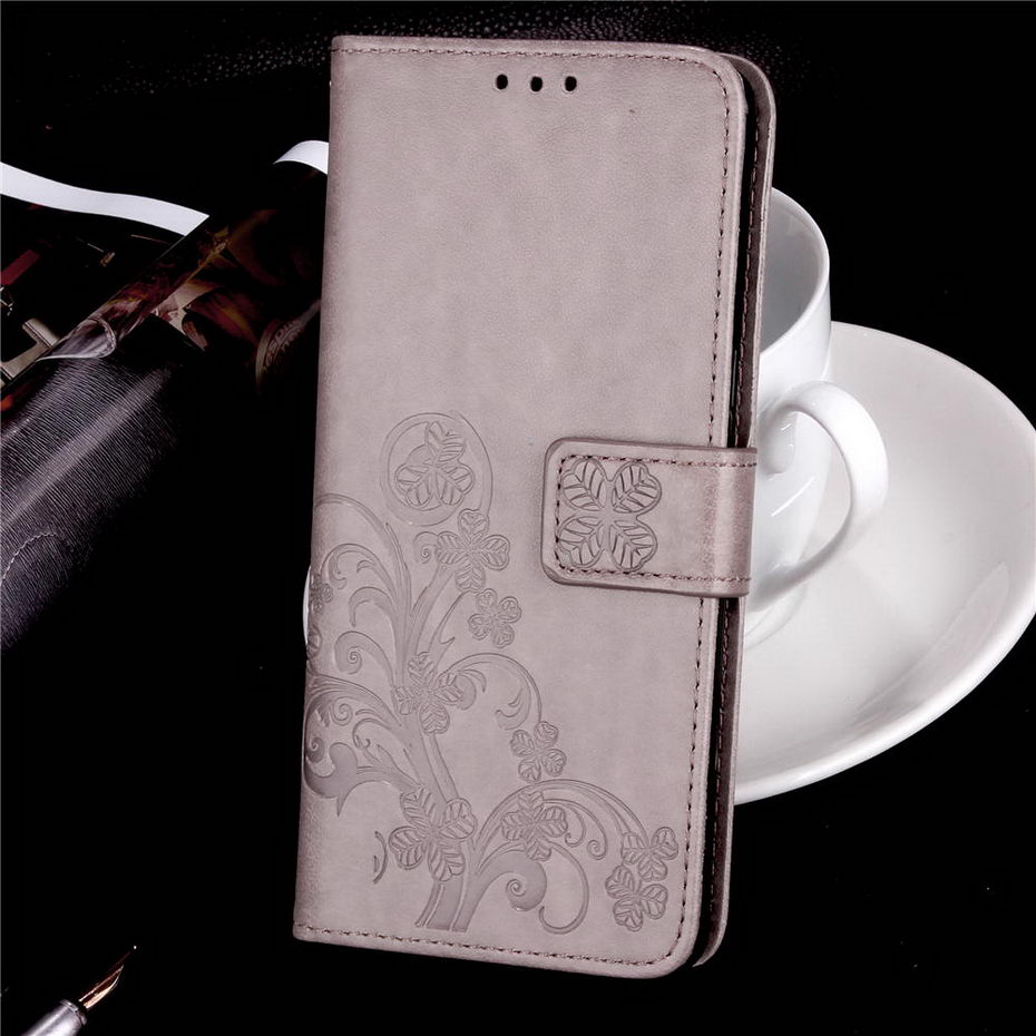 Für Asus Zenfone Max Pro M1 ZB602KL Fall Flip 6,0 "PU Leder Telefon Fall Für ASUS ZB602KL ZB602 602KL KL X00TD Brieftasche Fall: Gray