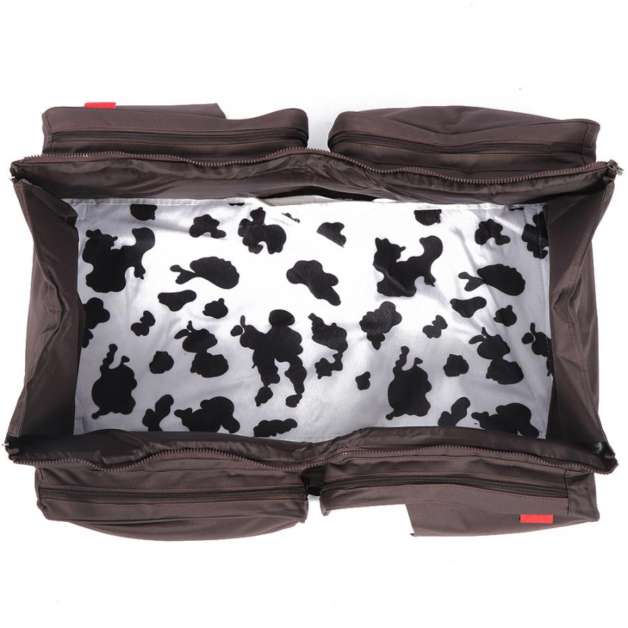 Insular-cama de viaje portátil para bebé, cunas plegables con mosquitera, bolsa de pañales de mamá, bolsas para lactantes multifunción