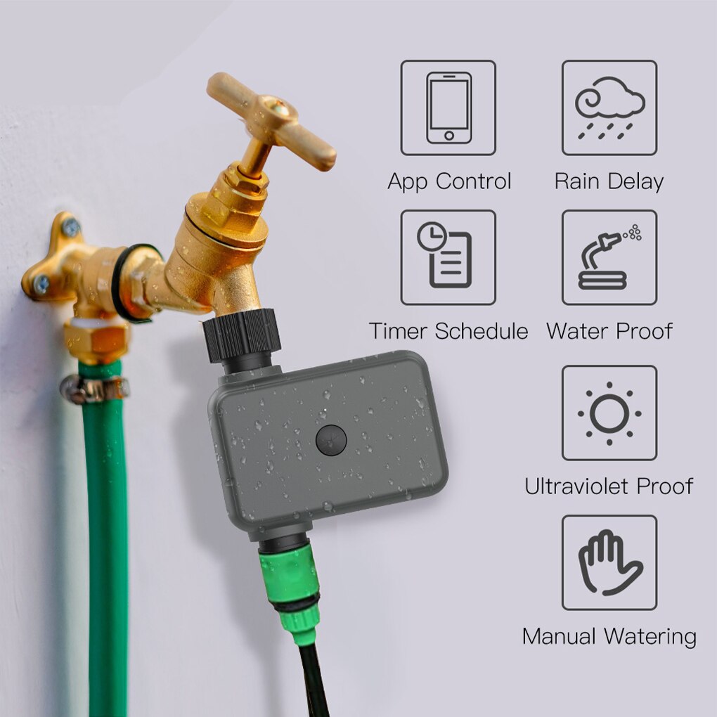 Smart Watering Control Timer Adjustable Garden Controller Automatic Leak-proof Reusable Programmer Replacement Part