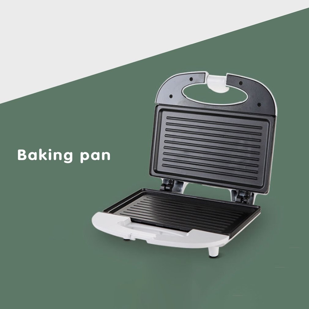 Electric Mini Sandwich Maker Grill Panini Breakfast Machine Barbecue Steak Frying Oven Non-Stick Plate Electric Gril