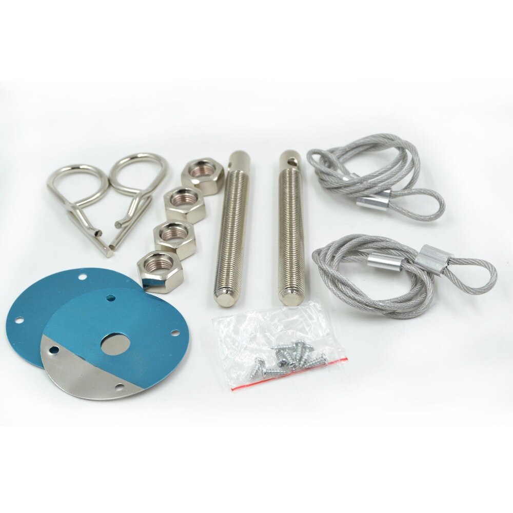 Universal bil pluss flush panser låsepinne kit racing auto motor låser panser låse panser kit