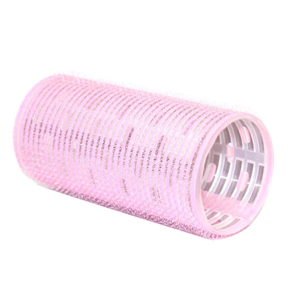 6 stuks plastic haarkrultangen, magisch volume, haarverzorging, haarstylingtool, aluminium haarstyling- en schoonheidstool: 1 st 40 x 105mm roze