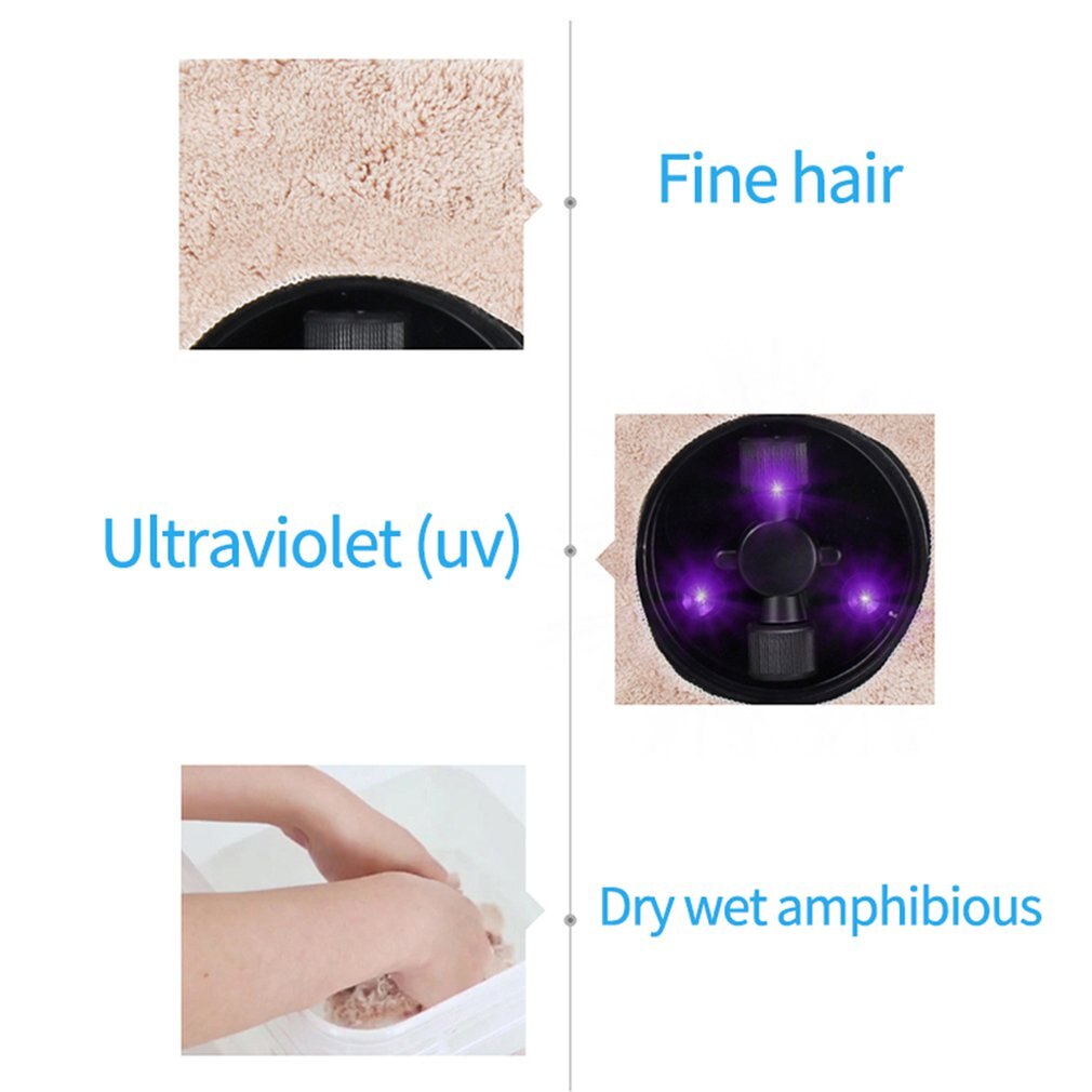 Intelligent automatic mini mop sweeper Hardiness UV sterilization Wooden floor Ceramic tile Marble Terrazzo