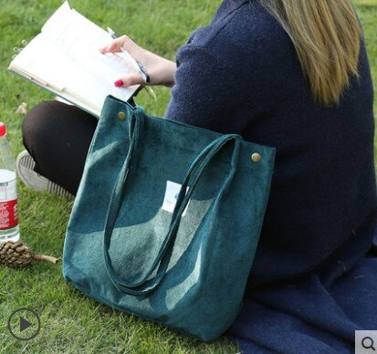Canvas tas canvas tas vrouwelijke schouder student koreaanse versie van harajuku luie wind boodschappentas: Stijl 3