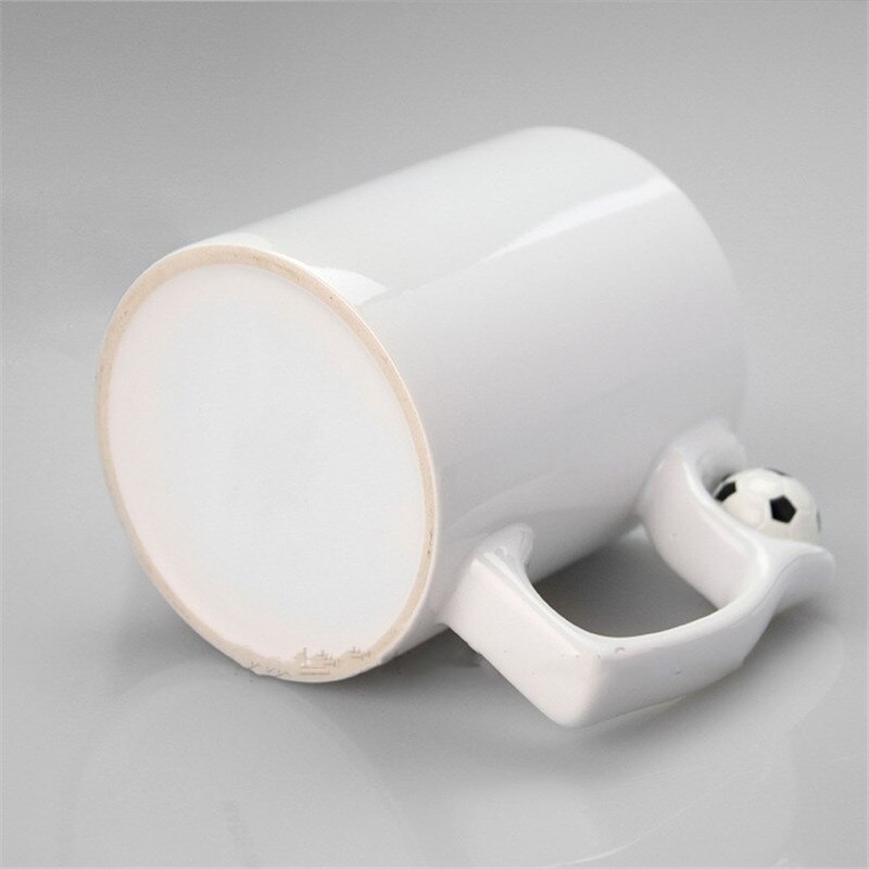 Sport Football Mug Ceramic Soccer Ball Cup for Water Bottle Coffee Mug Tea Cup Milk for Coach Fans Soccer Players