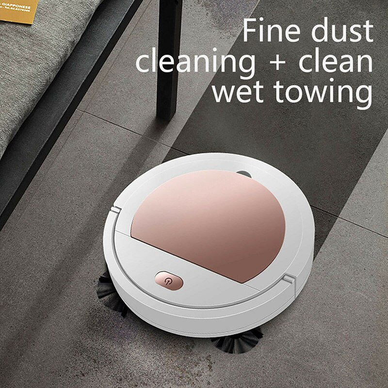 Sweeper Robot Home Cleaning Machine USB Charging Ultra-Thin Smart Vacuum Cleaner Sweeping Robot I88