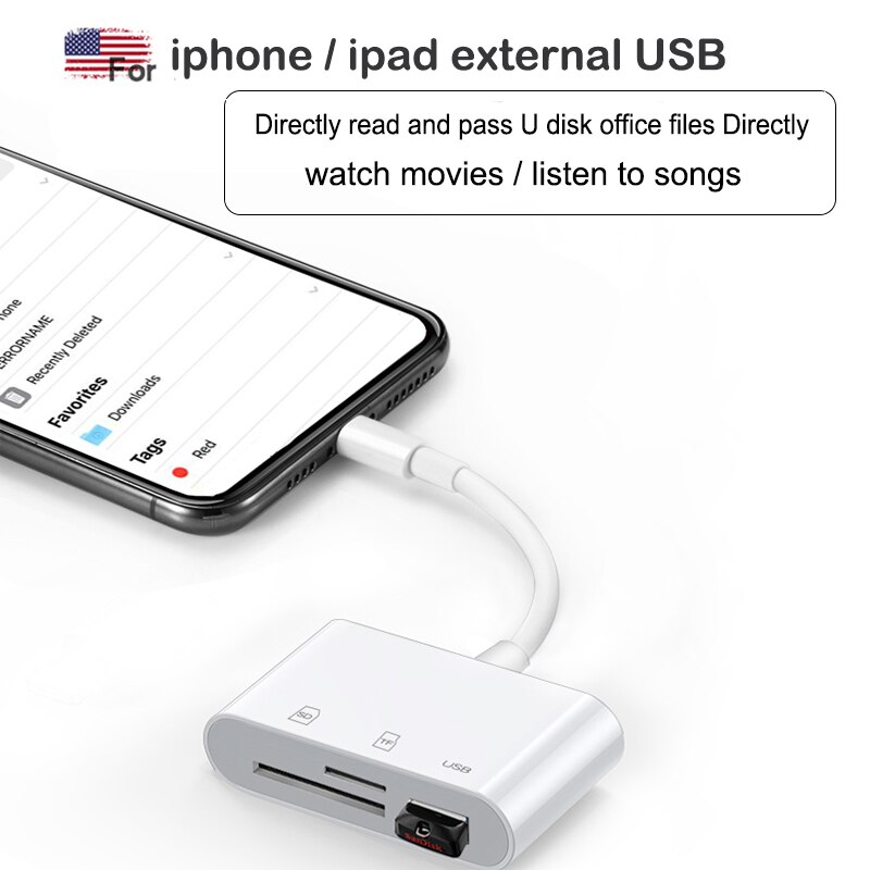 Lettore Di Schede Di Memoria Universale: USB-C E Lightning Per IPhone E IPad, Leggi SD, TF, XD - 3