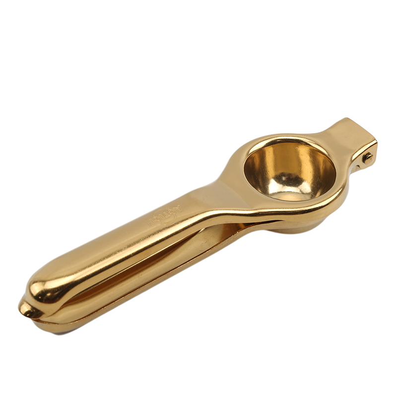 Multifunctioneel Citruspers Rvs Manual Citrus Lime Juicer Anti-corrosieve Handpers Vruchtensap Handleiding Handpers: golden