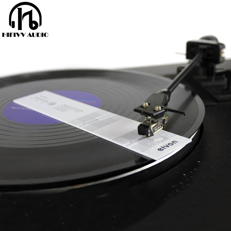 Draaitafel Cartridge Uitlijning Gradenboog Mat Anti-Glijdende Vinyl