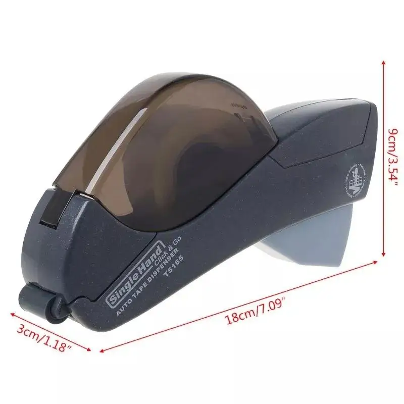 1 Stück automatischer Klebebandabroller, handgehaltener eins-Drücken Sie-Schneider für Geschenkverpackungen, Schrott, Buchung, Bucheinband