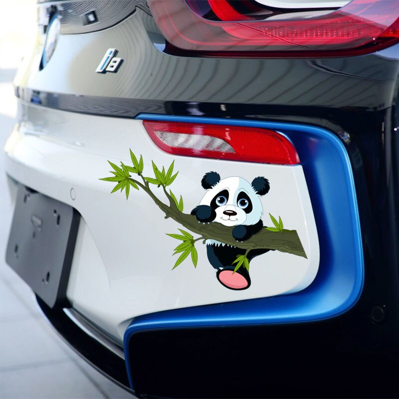 Auto Stickers Panda is klimmen de Boom auto styling decals Motorfiets Auto deur raam Accessoires auto-styling decals