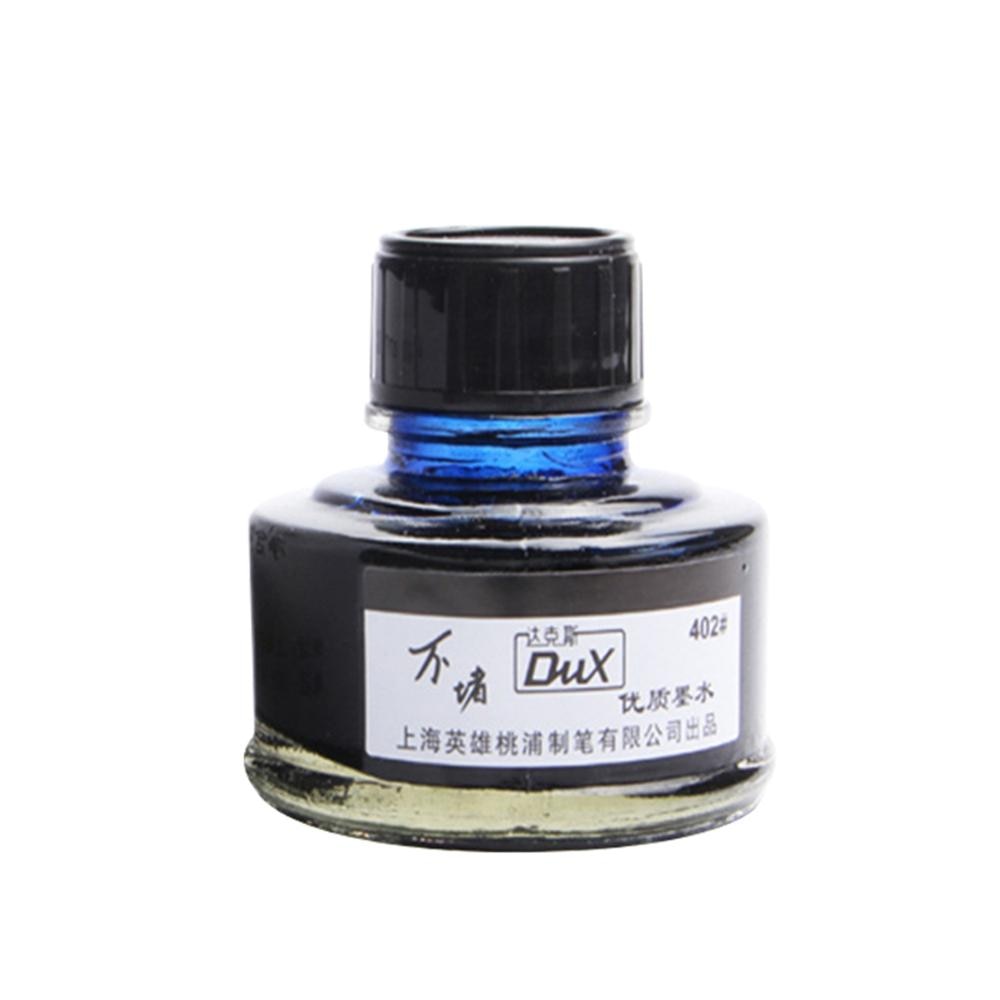 50ML Smooth Writing Fountain Pen Ink Glass Bottle Student School Office Supplies