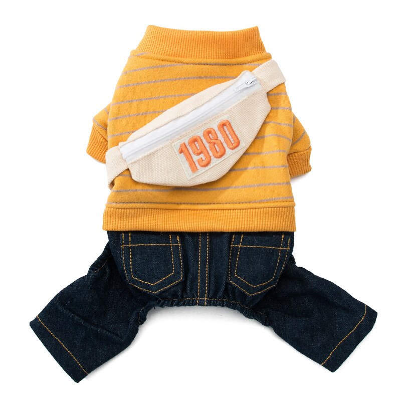 Winter Hond Kleren Huisdieren Outfits Jas Jas Voor Honden Warme Kleding Denim Kleding Yu-Home