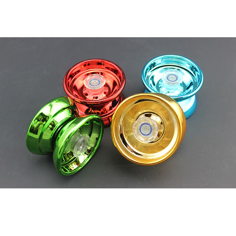 Metall yoyo boll barn leksaker bärande snöre trick jojo boll barn spinner roliga yoyo leksaker игрушки