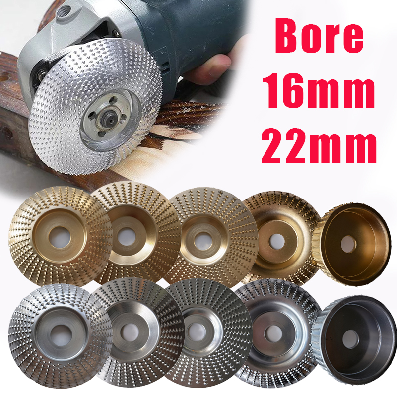 1pc Bohrung 16 22mm Holz Schleifen Polieren Rad Dreh Disc Schleifen Holz Carving Werkzeug Schleif Disc Werkzeuge für winkel Grinder