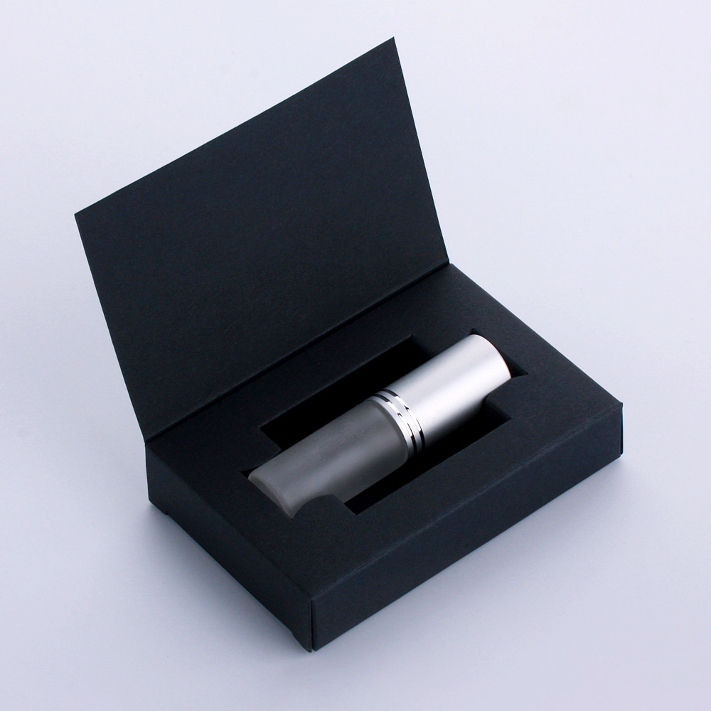 50 Pcs/Lot 5ml Frosted Perfume Bottle with Packing Box Spray Atomizer Perfume Bottle Package Box Travel Perfume Bottle Package: Chocolate