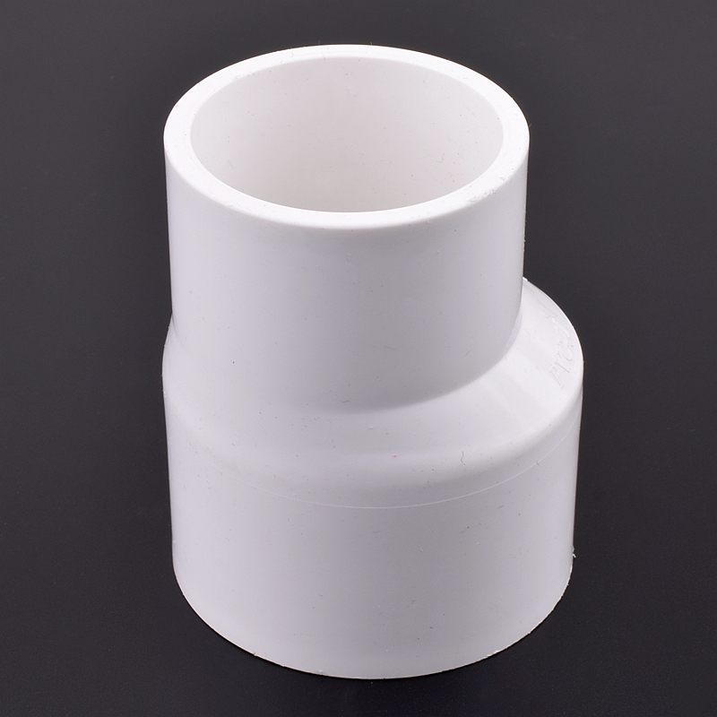 1Pc PVC Straight Eccentric Reducer Connectors Drainage Pipe Sewage Accessories Fish Tank Tube Joint Decoration Pipe