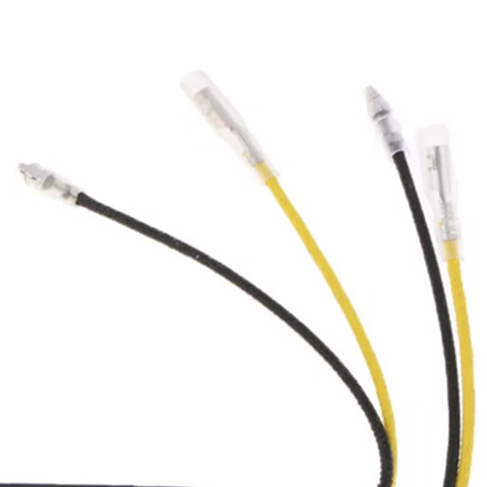 2pcs Motorcycle LED Turn Signal Light Decoders Single Resistance Decoder 2 Heat Resistant Lines Auto Light Accessiores