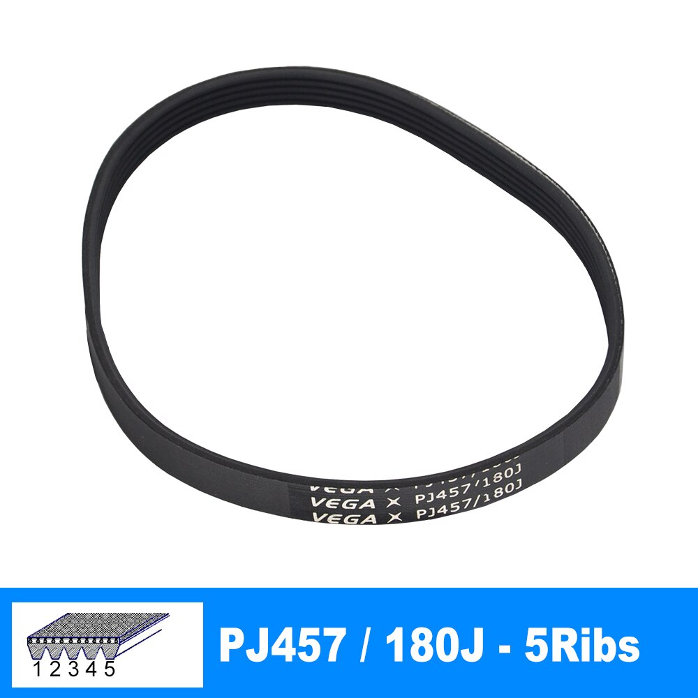 VEGA – ceinture en V PJ457 180J, 3/4/5/6/7/8/9/10, pour pièces de courroie de moteur DIYModel: 1Piece 5Ribs