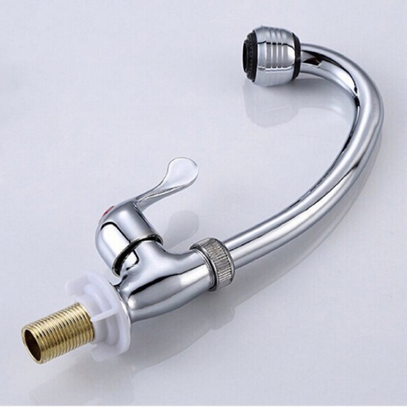 Practical Basin Elbow Faucet Shower Room Bathroom Kitchen Faucet And Cold Water Tap Mixer