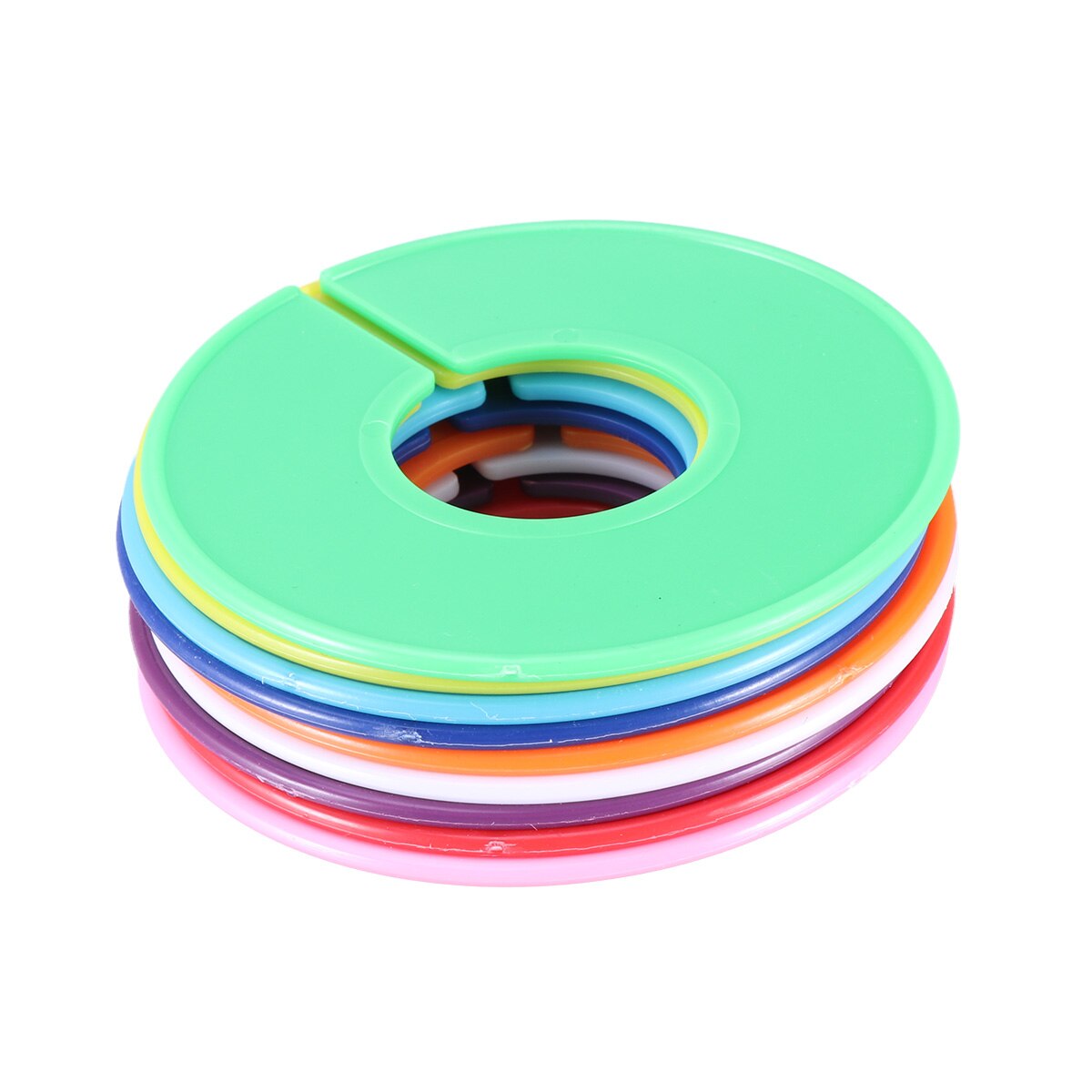 Clothes Size Dividers Plastic Round Size Dispaly Clothing Hanger Circle for Home Store Shopping Mall: Size 2