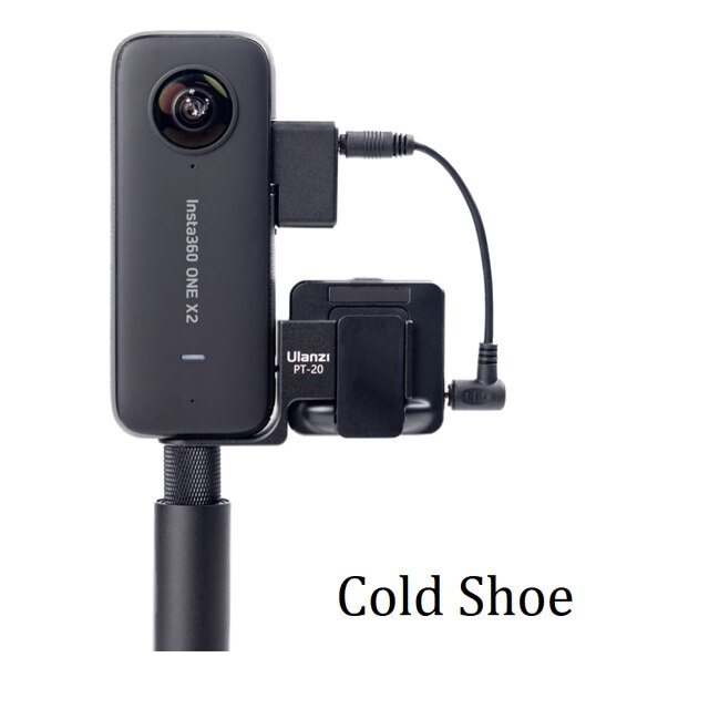 Insta360 ONE X2 Original Accessories Lens Guard/ Invisible Sticks/ Dive Case/ GPS Smart Remote/ Bullte Time For Insta 360 ONE X2: Cold Shoe