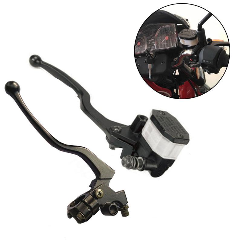 ! Palanca de embrague del manillar izquierdo de aluminio, 22mm, 7/8 pulgadas, para Pit Dirt Bike, motocicleta, ATV, accesorios de motocicleta, piezas de frenos