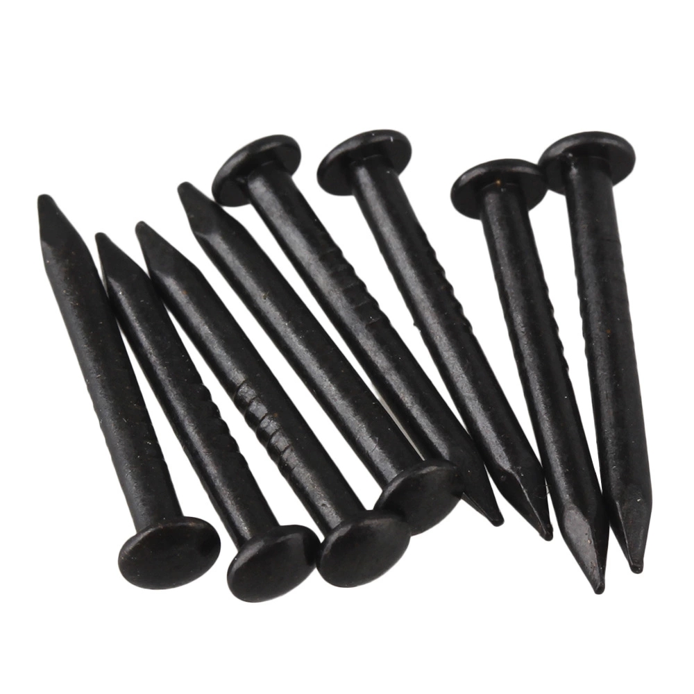 Round Head Black Antique Copper 8-21mm Roofing Wood Screw Nails Set of 50