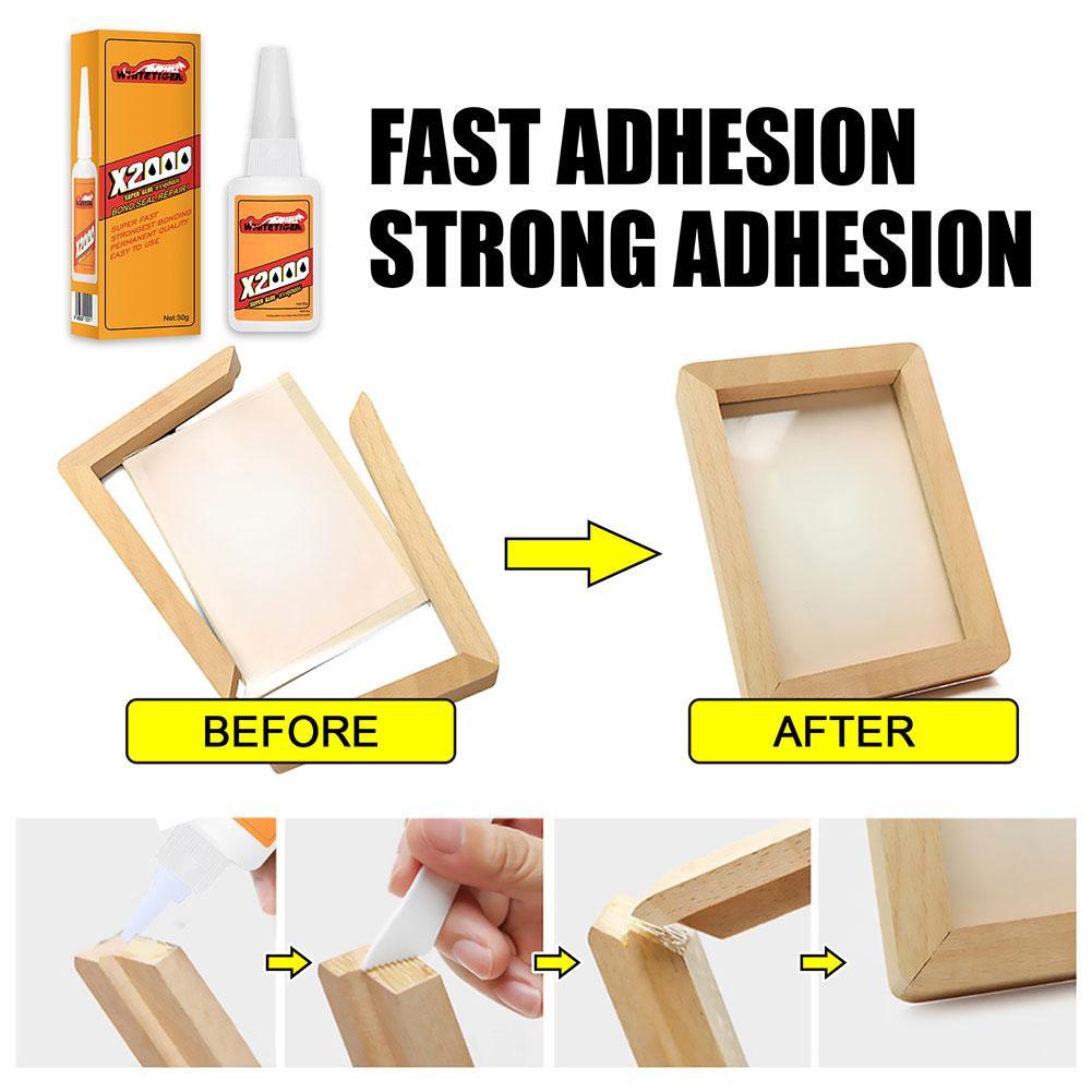 1pcs 50ml Liquid Superglue Adhesive Epoxy Repair Adhesive Stationery Store Nail Gel 502 Instant Strong Bond DIY Glue