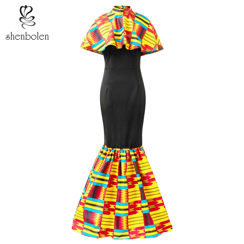 Africanos vestidos para las mujeres de África ropa africano tradicional vestidos Material africano Impresión de cera africano tradicional ropa