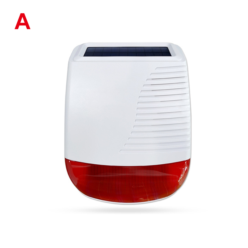 Taiboan 433MHz drahtlose Solar- Strobe Sirene wasserdichte Alarm Horn für Tuya PG103 G30 G50 Heimat Einbrecher Wifi GSM Alarmsystem: verrotten