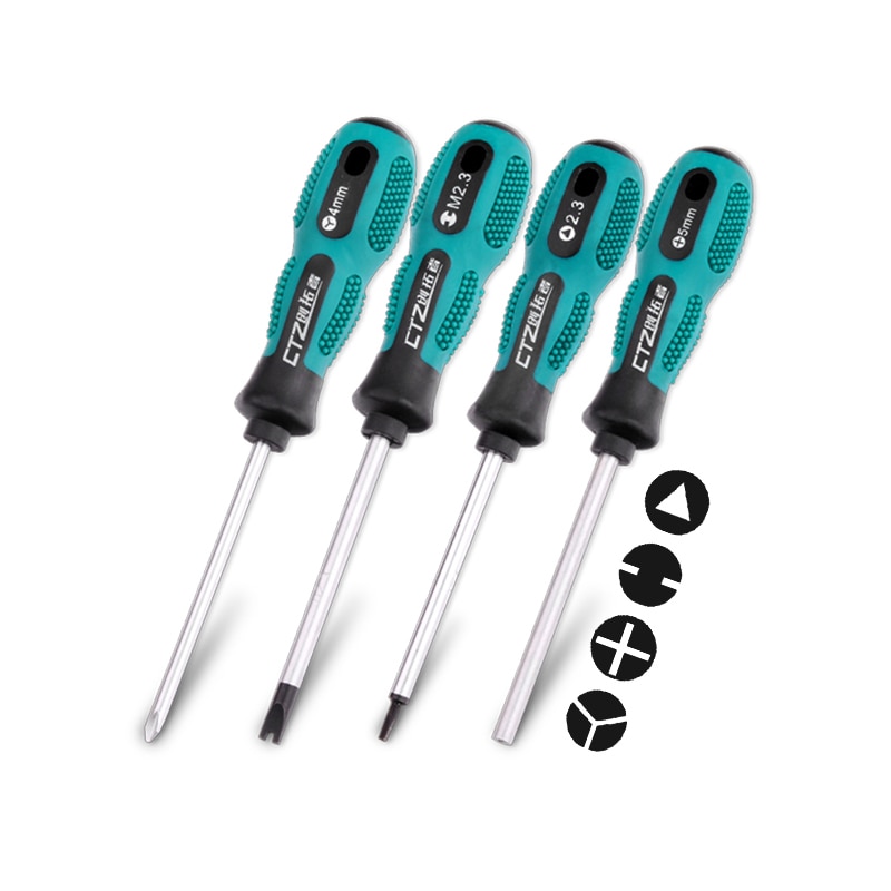 13pcs Inner Phillips Y Triangle Spanner Screwdriver Set Multi Bit Tools Precision Magnetic Long Screwdriver Hand Tool