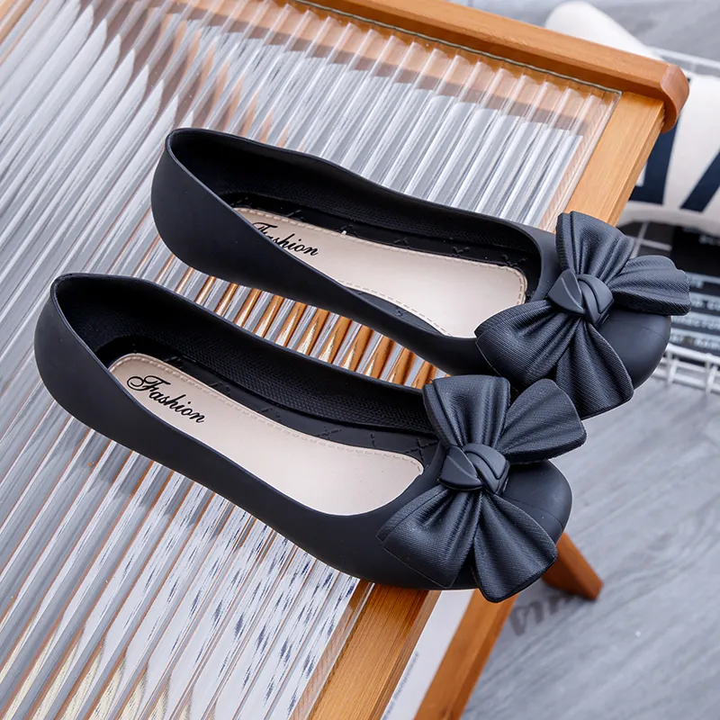 Moda donna leggero papillon spiaggia scarpe basse in gomma Lady Casual Street & Home Comfort slip on mocassini Zapatos Mujer A88: Radura / 36