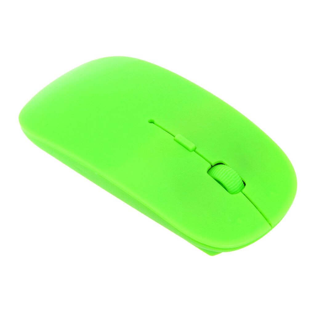 Ratón para ordenador portátil, Ratón óptico inalámbrico 2,4G, receptor USB, Air Mouse, inalámbrico, ultrafino: 05