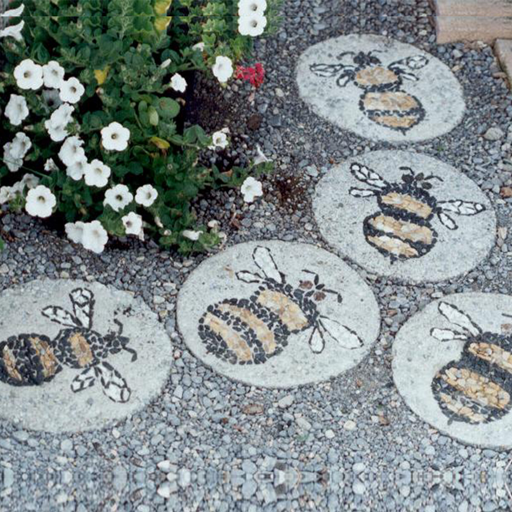 Geometrische DIY Bestrating Cement Baksteen Beton Mallen Plastic Path Maker Mold Tuin Stepping Oprit Mold Tuin Steen Road Patio