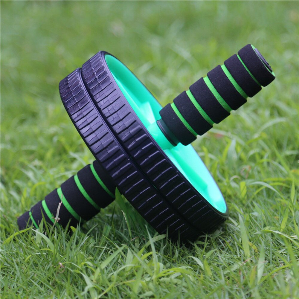 Novice AB Abdominal wheel abdominal training apparatus fitness gym exercise equipment at home press roller and Knee Pad#g20
