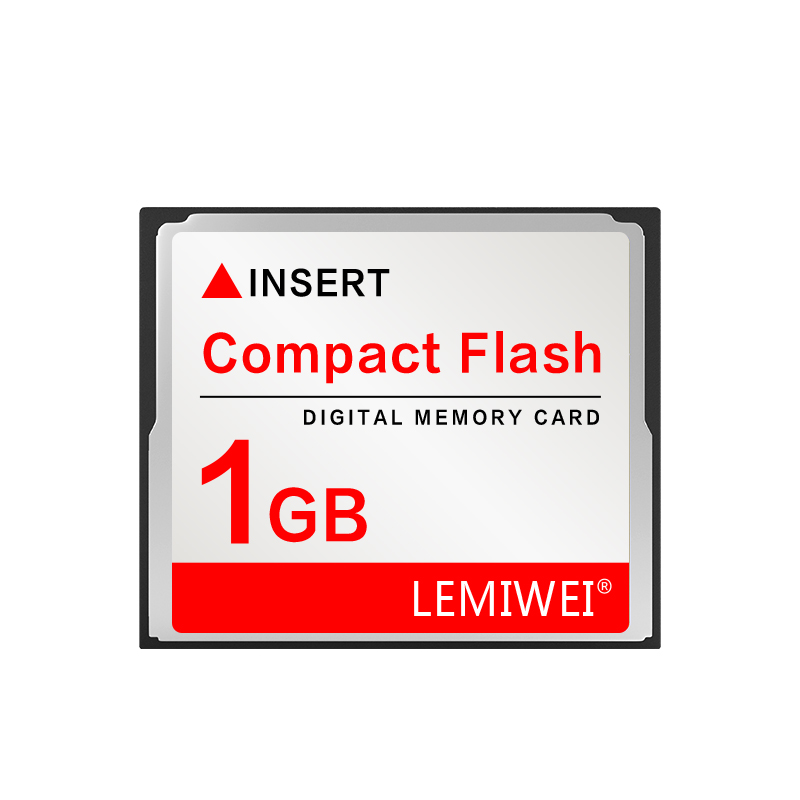 Cartão de memória Lemiwei 256MB 512MB Cartão flash compacto 1GB 2GB 4GB Cartão CF 8GB 16GB 32GB 64GB Cartão Compactflash para câmera: 1 GB