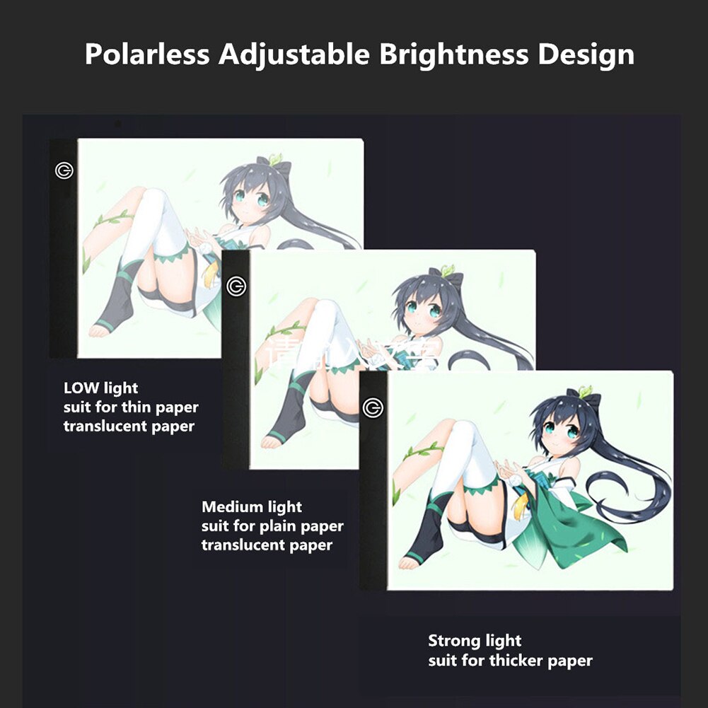 K5-2 K5-3 Ultra Thin Portable LED Light Box Tracing Pad Diamond Painting Embroidery Tools for Tracing USB Powered