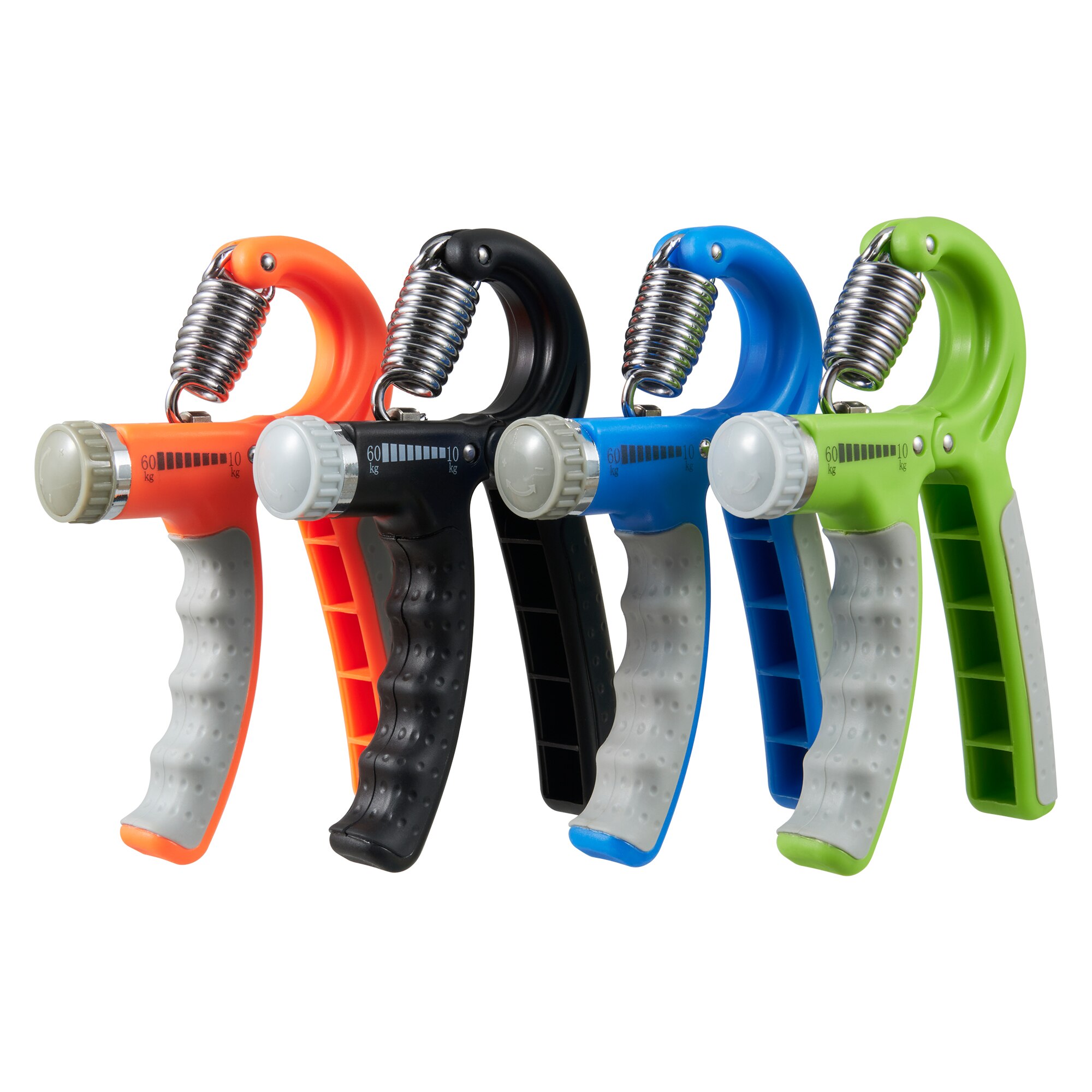 R-Shape Adjustable Hand Grip Sports Strength Countable Exercise Strengthener Gripper Spring Finger Pinch Carpal Expander