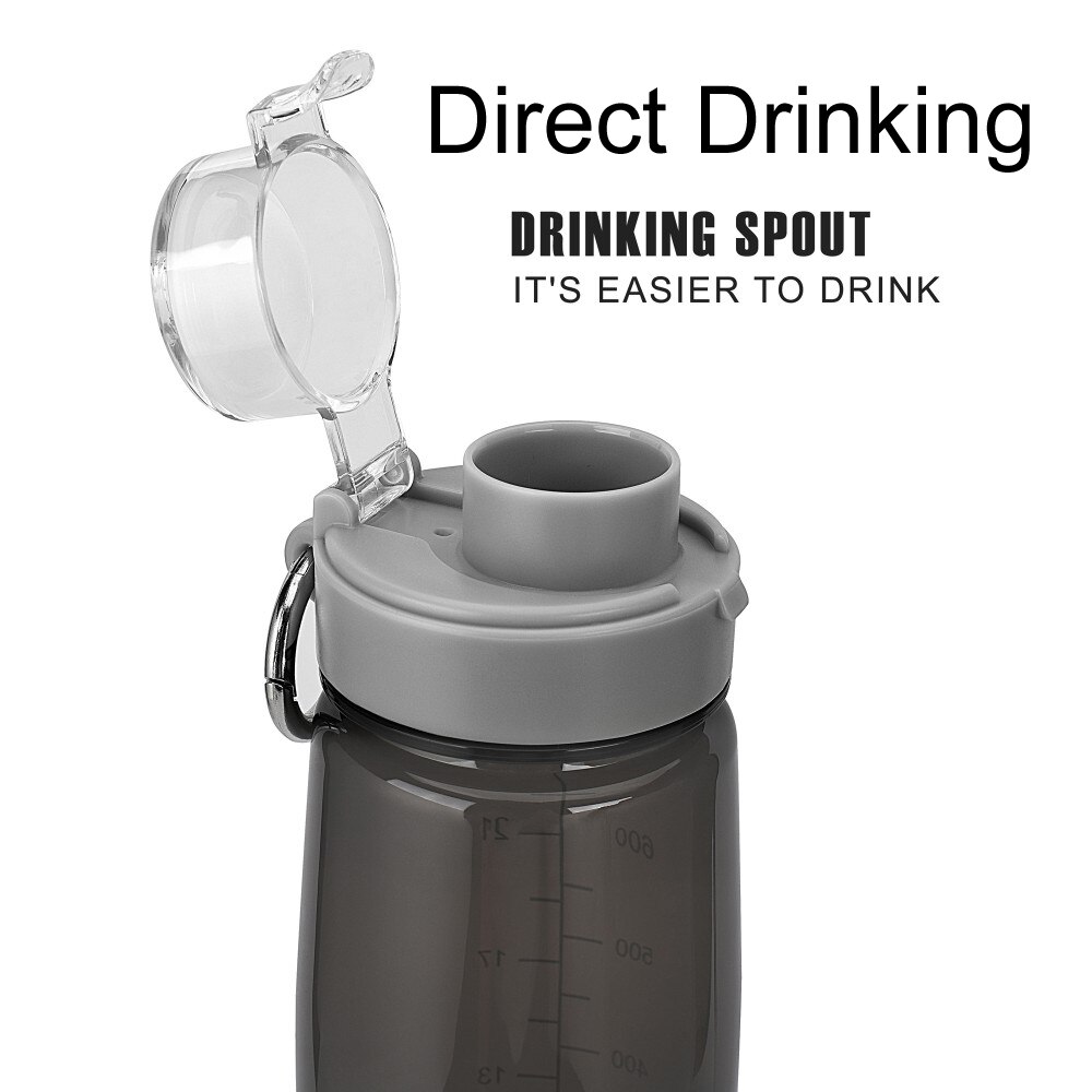Flaschen- Freude 0.7L wasser flasche mit strohhalm trinken Tritan bpa frei freundlicher wasser Filter flaschen freundlicher Griff mein Fitnessstudio Kunststoff flasche