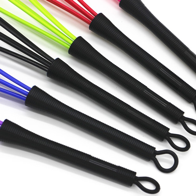 1 pièces Salon de coiffure teinture crème fouet en plastique mélangeur de cheveux barbier agitateur soins des cheveux outils de coiffure couleur aléatoire