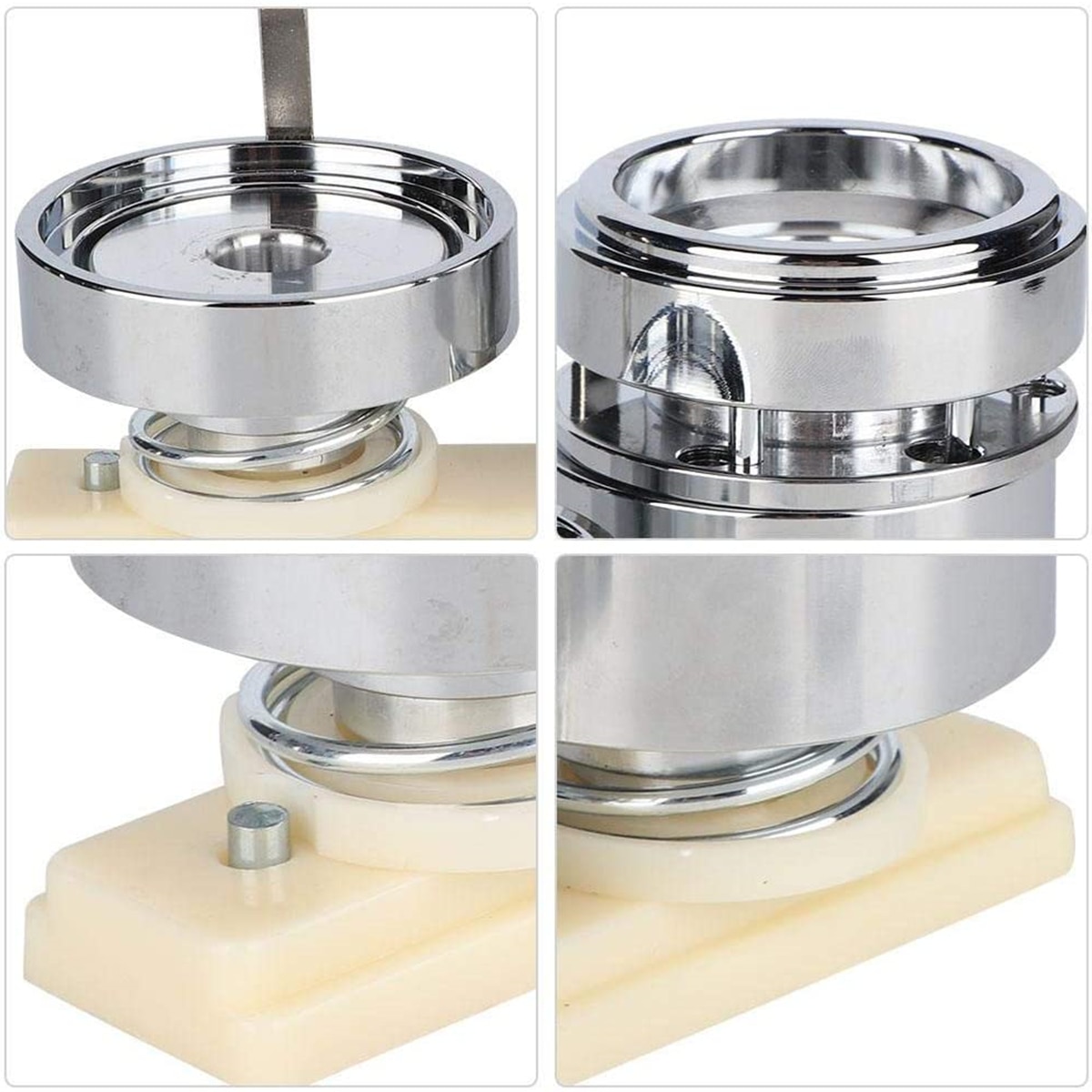 25-75MM Badge Button Maker Mold DIY Pin Button Making Punching Die Mould for Button Badge Maker Press Machine Replaceable Molds