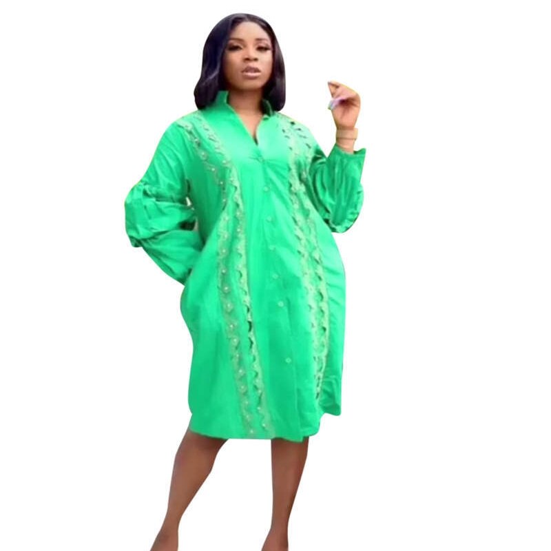 African Dresses For Women Vetement Femme Yellow Africa Shirt Dress African Clothes Dashiki Ankara Dresses Ladies