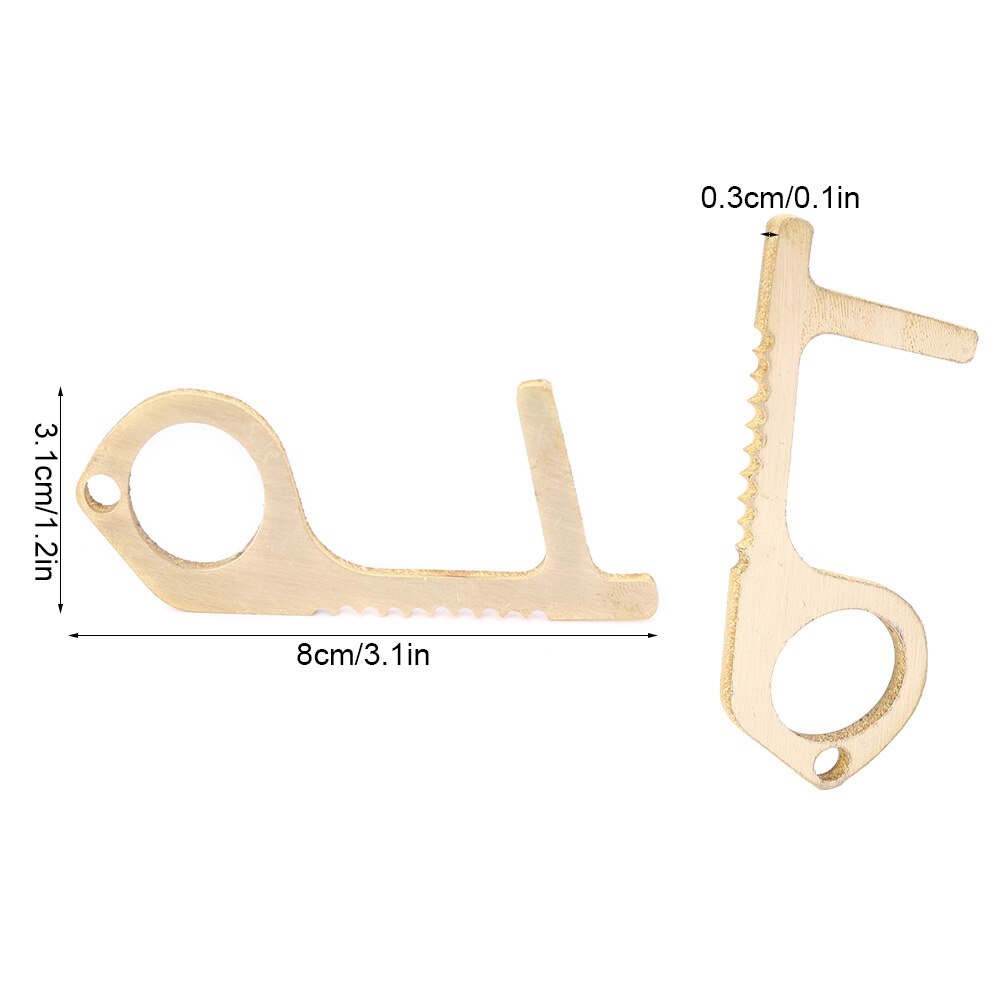 No-Touch Door Opener Contactless Portable Door Handle Elevator Button Key Tool