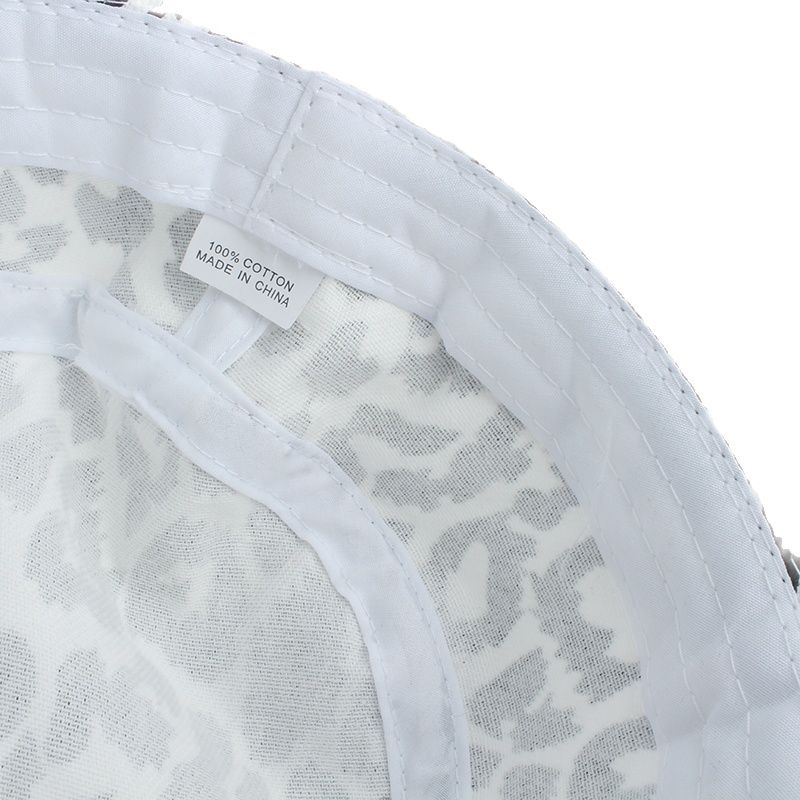 Chapéu bonito do algodão com cópia da vaca para o menino e a menina, chapéu do sol do verão, tampão do panamá, estilo do pescador