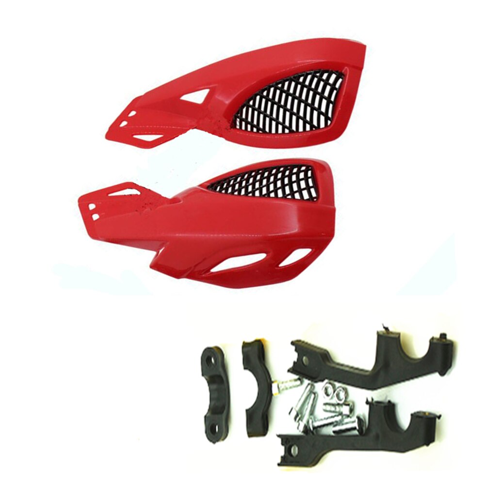 Modification of motorcycle windshield guard off road vehicle for Triumph Motorcycle: Red