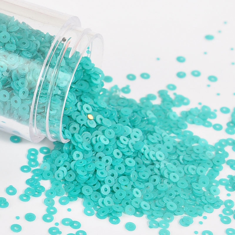 10g/ loten, 2mm matte, platte, ronde, losse pailletten van pvc, pailletten, naaien, bruiloft, knutselen, dameskleding, accessoires, kinderen, doe-het-zelfmateriaal