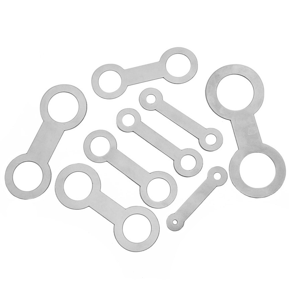 8Pcs/Set Steel Saxophone Adjustment Mat Tools Musical Instrument Accs Music Equipment Accessories Attachment